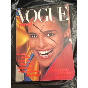 U.S. Vogue Magazine February 1984, Shari Belafonte by Avedon,  Stephen Sprouse